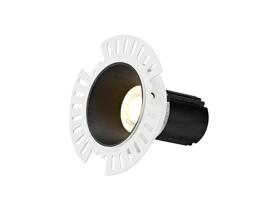 DM201832  Basy 12 Tridonic Powered 12W 3000K 1200lm 12° CRI>90 LED Engine Black Fixed Recessed Spotlight, IP20